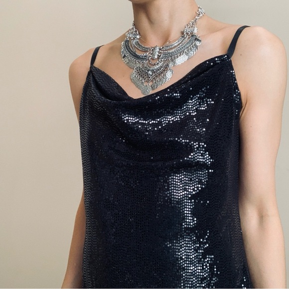 Brand New Abercrombie fitch sequins dress L - Picture 9 of 12